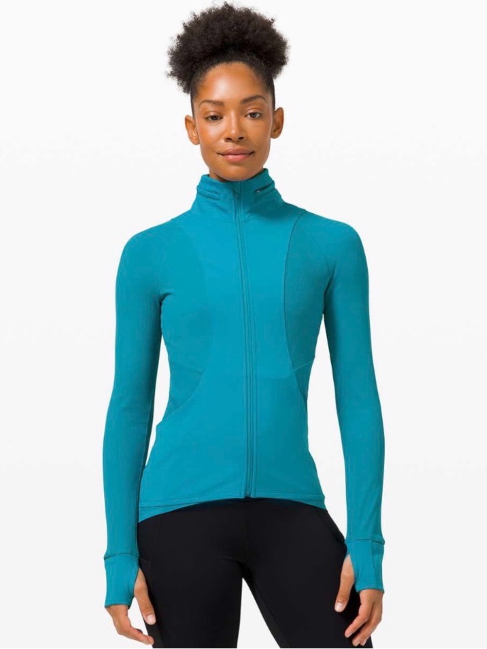 RARE NWT Lululemon Far and Free Jacket Hawaiian Blue